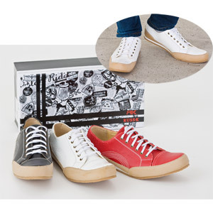 RUSS-K トゥスプリングスニーカー RK2001ホワイト（26.5cm）