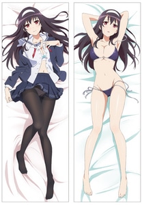 冴えない彼女の育てかた　霞ヶ丘詩羽スムース抱き枕カバー