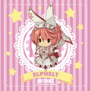 ギルティギア イグザード サイン デフォルメマイクロファイバータオル16　エルフェルト