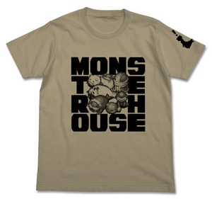 風来のシレン5plus モンスターハウスTシャツSAND KHAKI-L