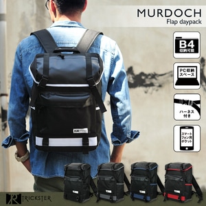 TRICKSTER Brave Collection MURDOCH(マードック)フラップデイパック ブラック