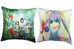 のんのんびより りぴーと　ほおずりクッション