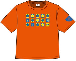 スペースチャンネル5　Ｔシャツ（オレンジ）【TGS2015グッズ】Lサイズ