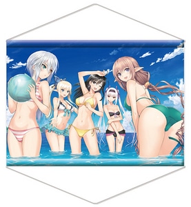 シャイニング・ヒロインズ　B2サイズタペストリー「地上の楽園」【TGS2015グッズ】