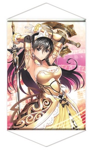 シャイニング・ヒロインズ　B1サイズタペストリー「黄金の雷撃姫 ソニア」【TGS2015グッズ】