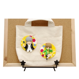 2.5次元バッジ ペルソナQ　ペルソナ4主人公&里中千枝