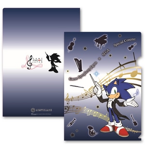 GSJコンサート開催記念クリアファイル