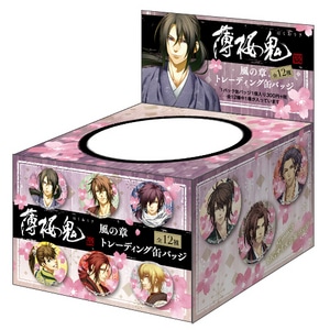 薄桜鬼 真改　風ノ章 トレーディング缶バッジ BOX