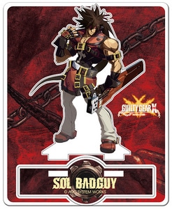 ギルティギア イグザード レベレーター　アクリルフィギュアコレクション　01　ソル=バッドガイ【阿々久商店専売商品】