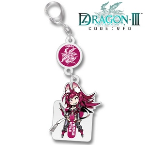 セブンスドラゴンIII code:VFD アクリルキーホルダー TEMPLE STYLE【専売商品】TYPE：B WOMAN