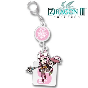 セブンスドラゴンIII code:VFD アクリルキーホルダー SEEKER STYLE【専売商品】TYPE：B WOMAN