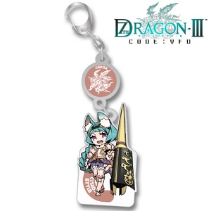セブンスドラゴンIII code:VFD アクリルキーホルダー CITADEL STYLE【専売商品TYPE：A WOMAN