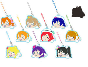 ラブライブ! 寝そべりラバーチェーンマスコットBOX(全10種)