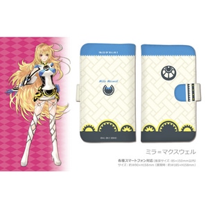 テイルズ オブ エクシリア2 手帳型スマホケース (ミラ=マクスウェル)Lサイズ