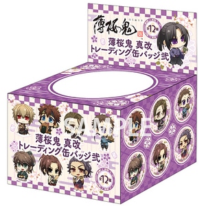 薄桜鬼 真改　トレーディング缶バッジ弐 コレクションBOX