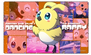 ファンタシースターオンライン2 ジ アニメーション ダンシングラッピー クリーナークロス