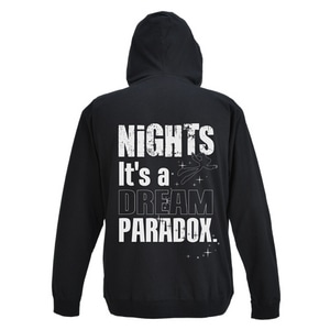 ナイツ天竺パーカーBLACK-L