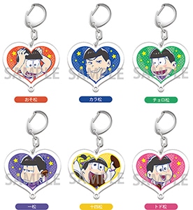 おそ松さん　アクリルキーホルダー6種セット