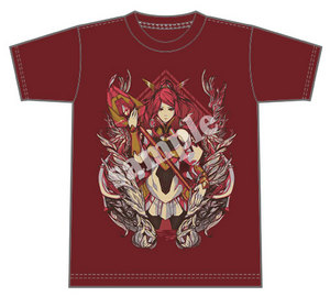 [BLAZBLUE Tシャツ]SCARLET JUSTICE　L※2025年11月中旬出荷分
