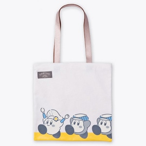 カービィカフェ オリジナル フェイクレザー×コットン フラットトート【エビテン限定】