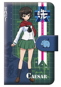 「みんながいますから・・・」作戦 カエサル 手帳型スマホケース M『ガールズ＆パンツァー　劇場版』【完全受注生産・専売商品】