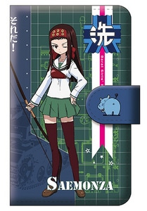「みんながいますから・・・」作戦 左衛門佐 手帳型スマホケース M『ガールズ＆パンツァー　劇場版』【完全受注生産・専売商品】
