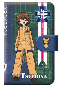 「みんながいますから・・・」作戦 ツチヤ 手帳型スマホケース M『ガールズ＆パンツァー　劇場版』【完全受注生産・専売商品】