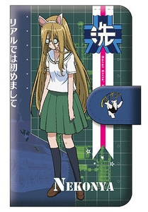 「みんながいますから・・・」作戦 ねこにゃー 手帳型スマホケース M『ガールズ＆パンツァー　劇場版』【完全受注生産・専売商品】