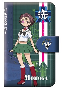 「みんながいますから・・・」作戦 ももがー 手帳型スマホケース M『ガールズ＆パンツァー　劇場版』【完全受注生産・専売商品】