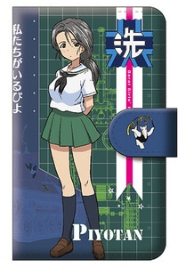 「みんながいますから・・・」作戦 ぴよたん 手帳型スマホケース M『ガールズ＆パンツァー　劇場版』【完全受注生産・専売商品】