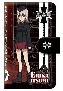 「みんながいますから・・・」作戦 逸見 エリカ 手帳型スマホケース M『ガールズ＆パンツァー　劇場版』【完全受注生産・専売商品】