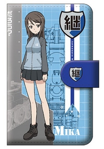 「みんながいますから・・・」作戦 ミカ 手帳型スマホケース M『ガールズ＆パンツァー　劇場版』【完全受注生産・専売商品】