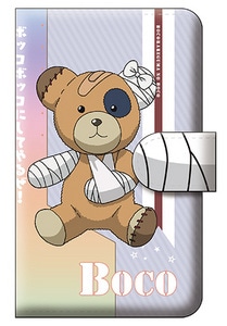 「みんながいますから・・・」作戦 ボコ 手帳型スマホケース M『ガールズ＆パンツァー　劇場版』【完全受注生産・専売商品】