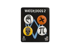 ウォッチドッグス2　UBIWORKSHOP缶バッジセット　A