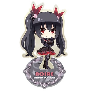 四女神オンライン CYBER DIMENSION NEPTUNE おっきなアクリルフィギュア黒騎士ノワール【専売商品】
