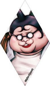 ダンガンロンパ1・2　希望のカケラアクリルバッジ　山田一二三