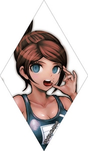 ダンガンロンパ1・2　希望のカケラアクリルバッジ　朝日奈葵