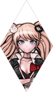 ダンガンロンパ1・2　希望のカケラアクリルバッジ　江ノ島盾子