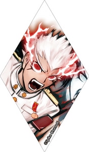 ダンガンロンパ1・2　希望のカケラアクリルバッジ　石丸清多夏(白)