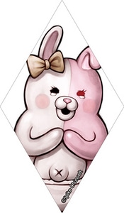 ダンガンロンパ1・2　希望のカケラアクリルバッジ　モノミ