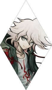 ダンガンロンパ1・2　希望のカケラアクリルバッジ　狛枝凪斗