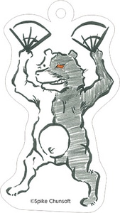 ダンガンロンパ　戯画アクリル　モノクマ