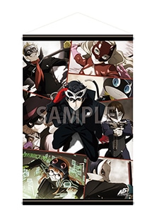ペルソナ5　B3タペストリー　怪盗団【専売商品】