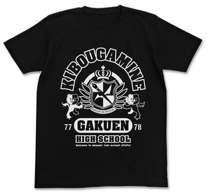 ダンガンロンパ3 希望ヶ峰学園カレッジTシャツBLACK-M
