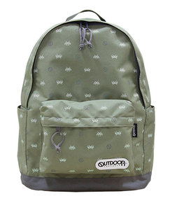 [OUTDOOR PRODUCTS×TAITO]スペースインベーダー デイパック　【セージグリーン】