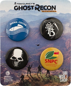 ゴーストリコン　ワイルドランズ　缶バッジセット2※2025年11月中旬出荷分