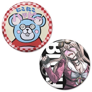 ニューダンガンロンパV3 入間美兎のにこにこハッピーのネズミ野郎 缶バッジセット