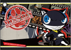 P5 - ペルソナ5 -　合皮パスケース モルガナ