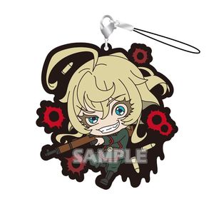 幼女戦記　ラバーストラップRICH　ターニャ戦闘ver.