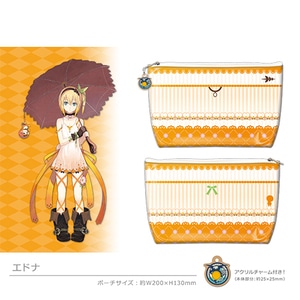 テイルズ オブ ゼスティリア チャーム付きクリアコートポーチ (エドナ)